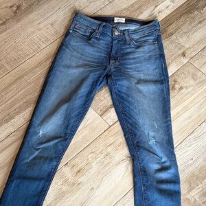 Hudson Jeans Women's Faded Indigo Skinny Jeans